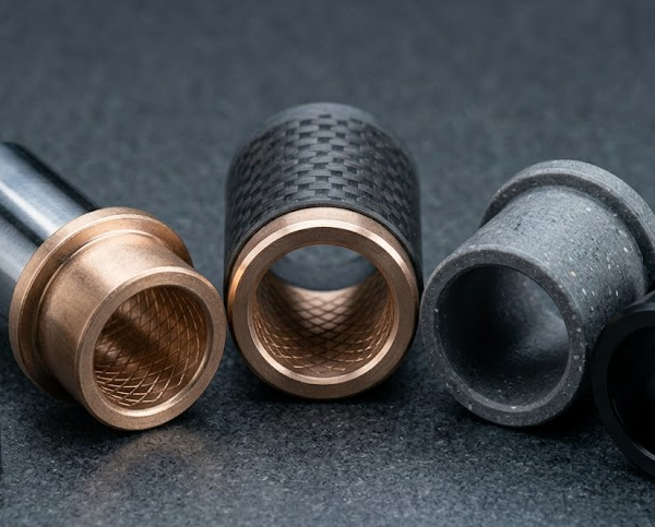 precision guide bushings for tooling dies sets in bronze and self-lubricating composite materials