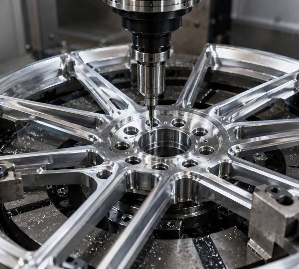 Bolt hole drilling and PCD accuracy in wheel hub machining