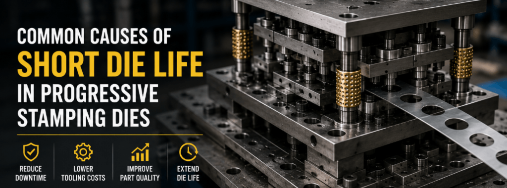 Common Causes of Short Die Life in Progressive Stamping Dies