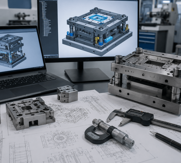 Tooling design and engineering support with CAD models and precision components