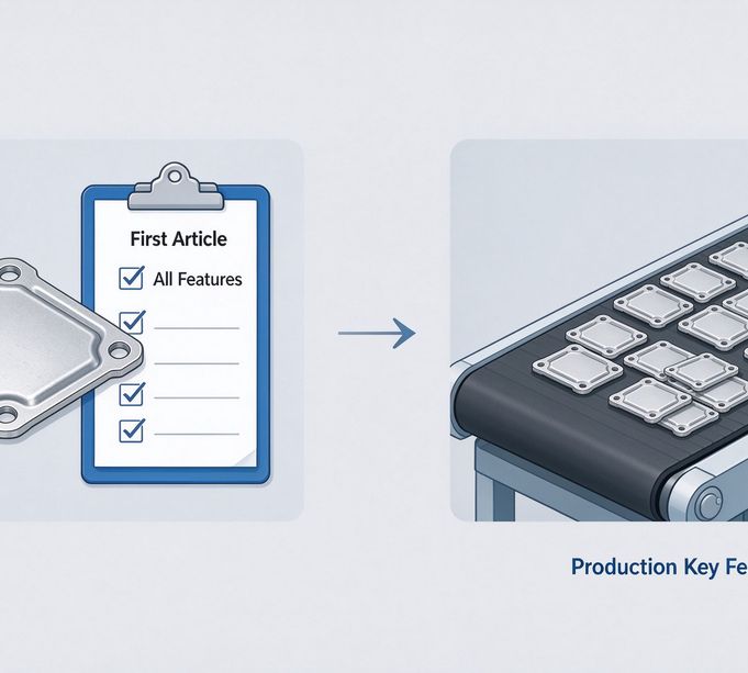 FAI vs production inspection workflow